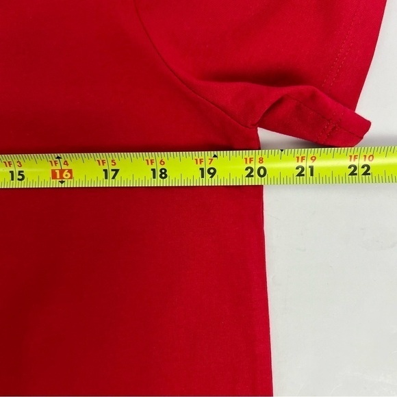 Tommy Hilfiger Men’s Pullover Shirts Sz Medium Color Red Short Sleeves $39.50 - Picture 10 of 11